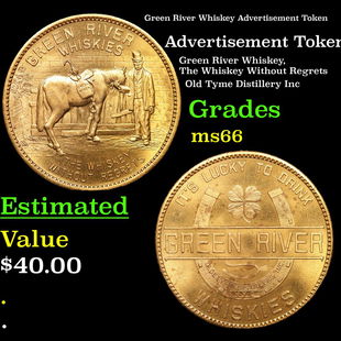 Green River Whiskey Token - Quicker than the Eye