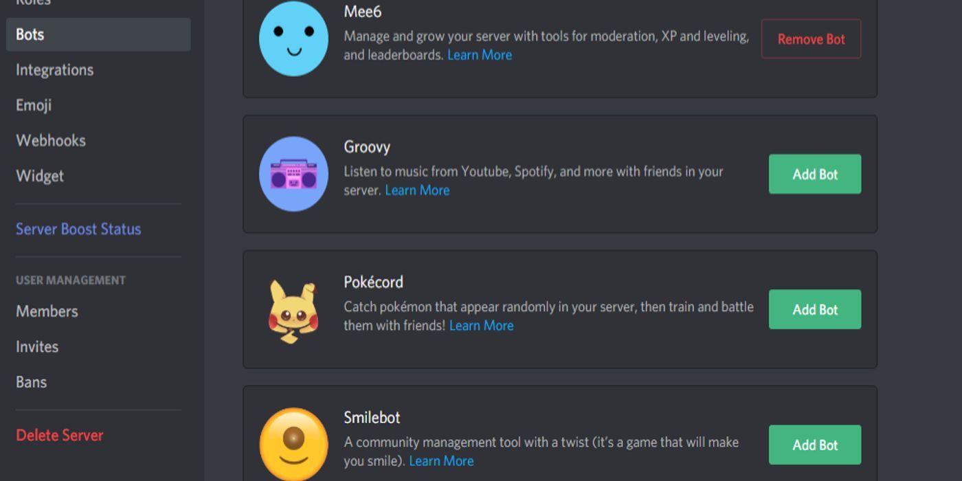 The Best Discord Bots For Your Server () - GeeksforGeeks