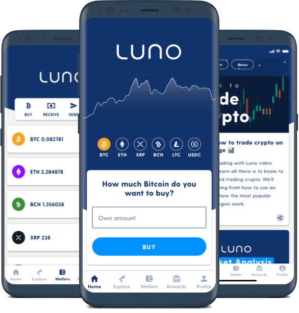 Luno Crypto Prices, Trade Volume, Spot & Trading Pairs