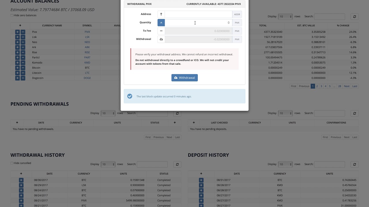 Guide | How to Withdraw Bitcoin