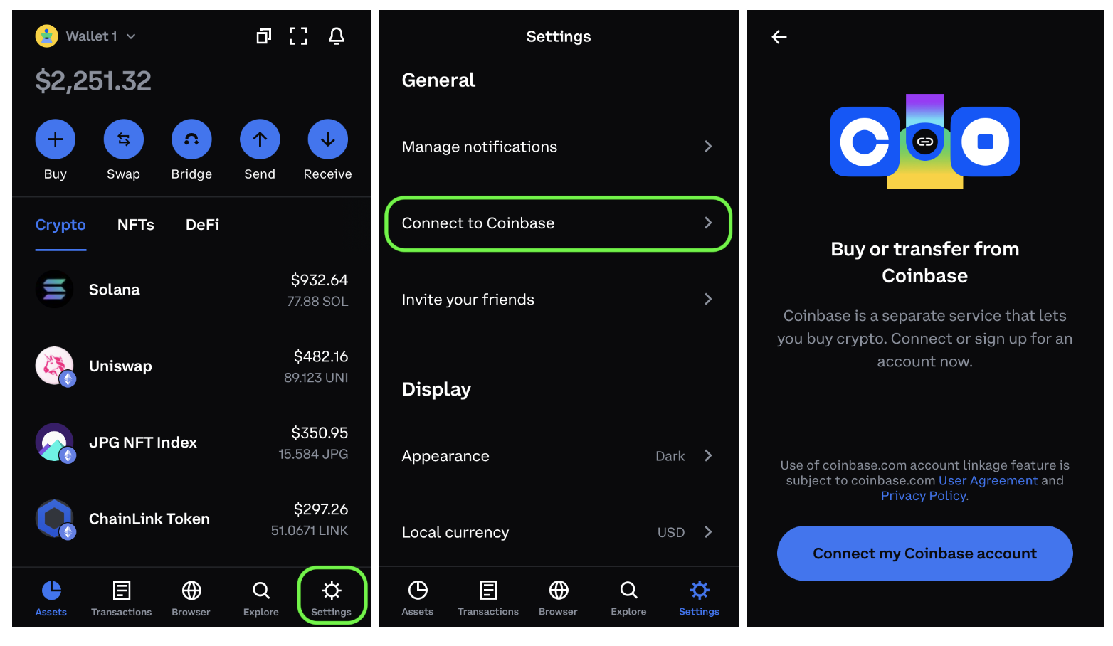 How to Deposit Money into Coinbase from a PC or Mobile Device