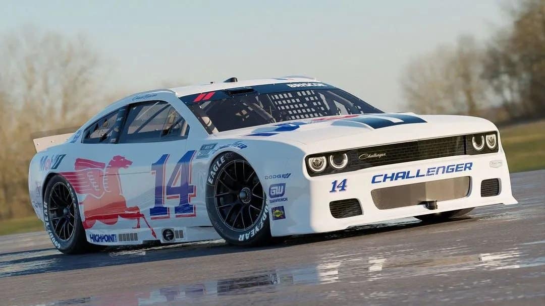 George Washington, NASCAR Dad, Drives a Dodge Challenger (That's Made in Canada) - CBS News