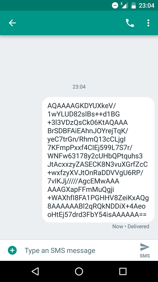 Receive and Send SMS with Bitcoin