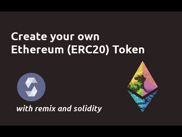 How to create and deploy an ERC token on the Ethereum blockchain - LogRocket Blog