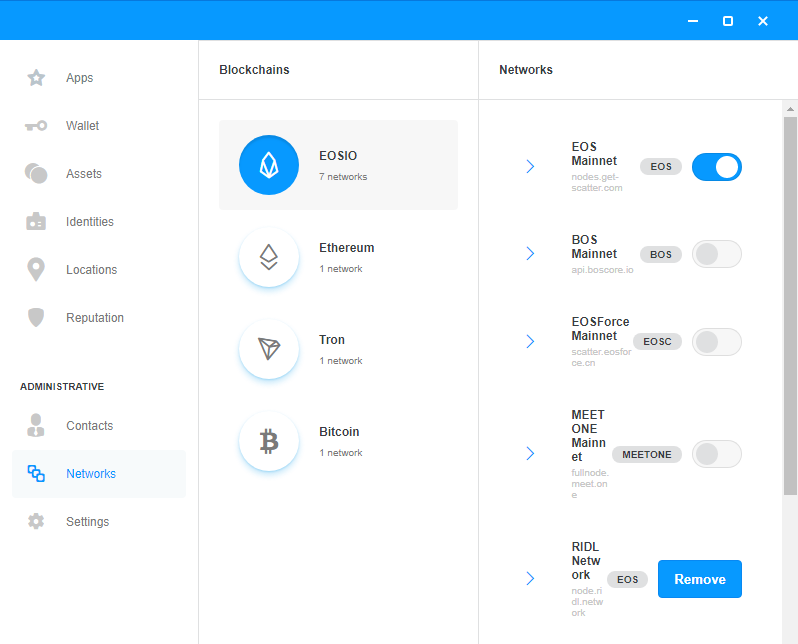 Scatter 11 EOS Wallet Basics - EOSio Support