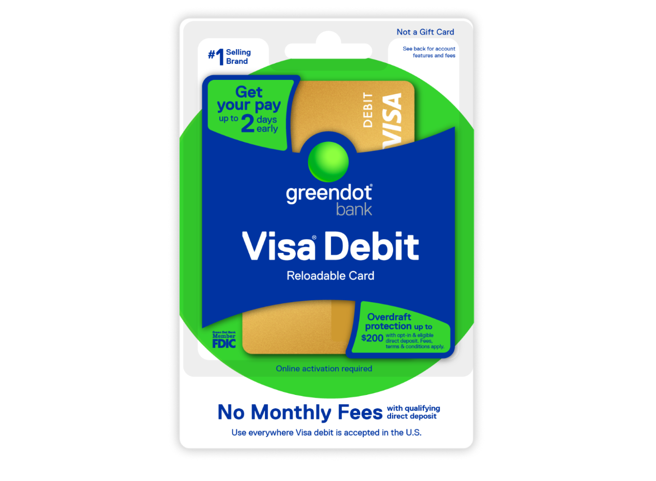 Prepaid Visa Debit Card | Green Dot