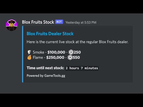 Blox Fruits Stock Right Now - FruityBlox