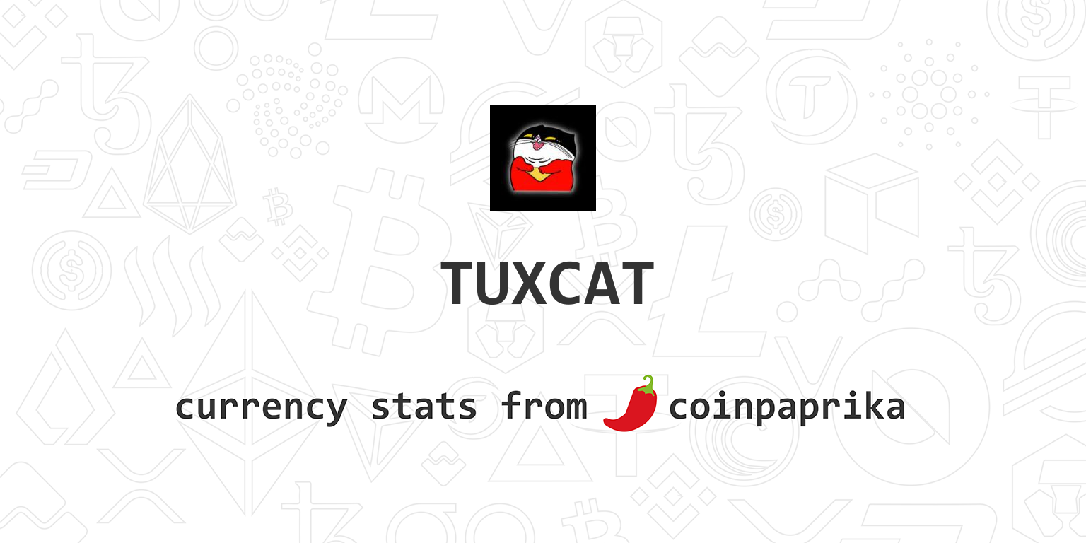 Tux price - TUX to USD price chart & market cap | CoinBrain