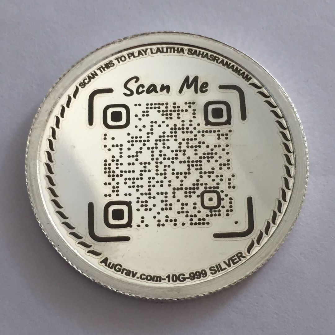 QR Code Coins - Signature Coins