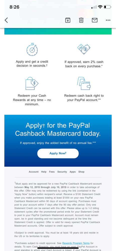 What is the PayPal Cashback Mastercard? | PayPal US