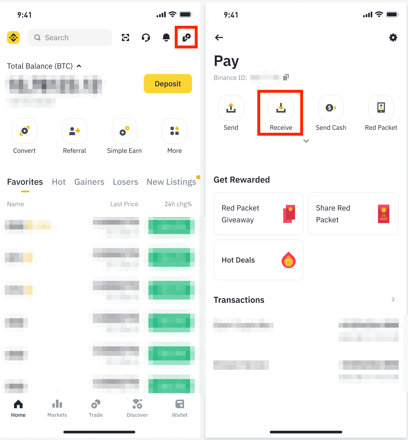 How To Find Your Wallet Address on Binance - Followchain