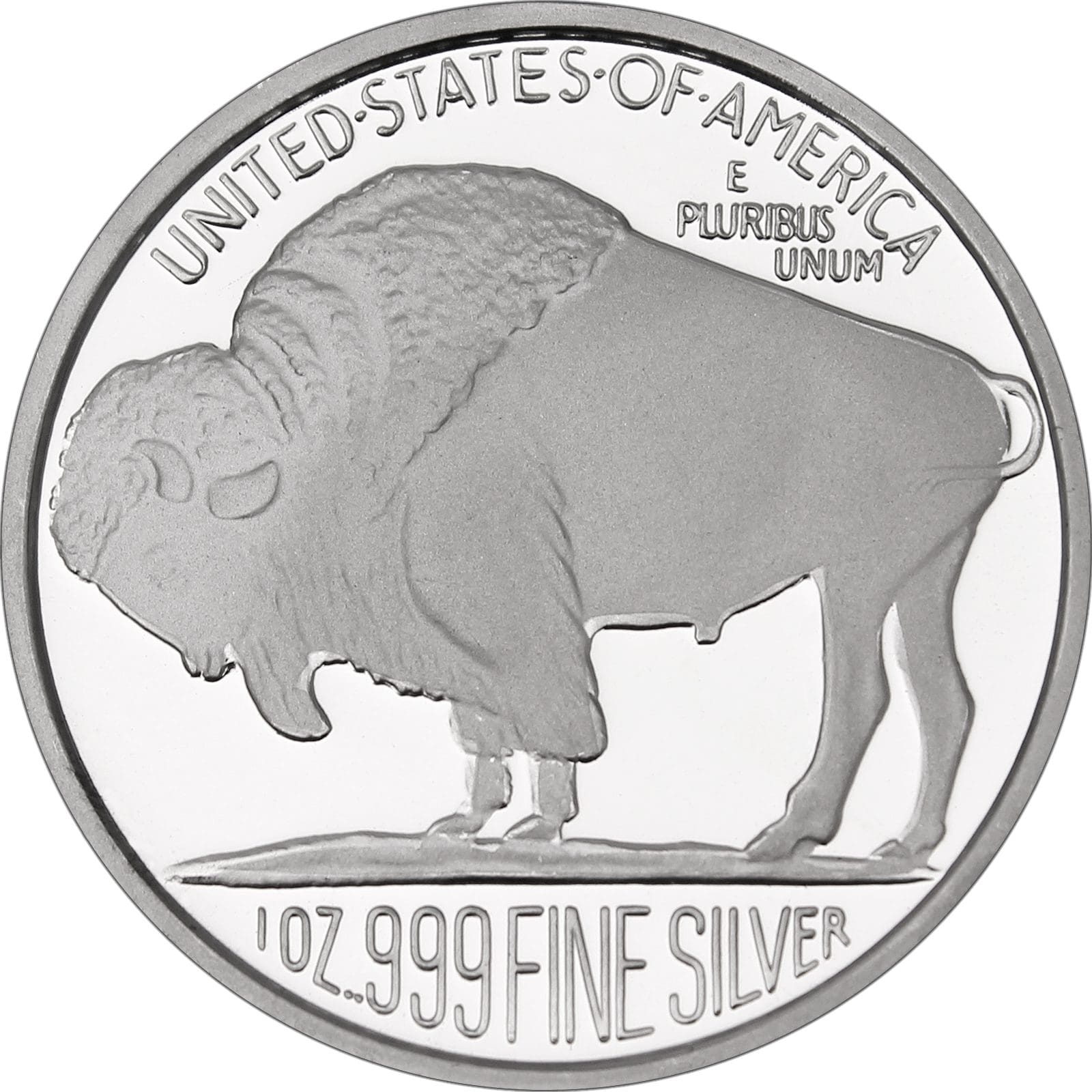 1 oz. Silver Round - Sunshine Buffalo - Fine [SILVER-Rnd-1oz-SMI-BUFF] - Liberty Coin