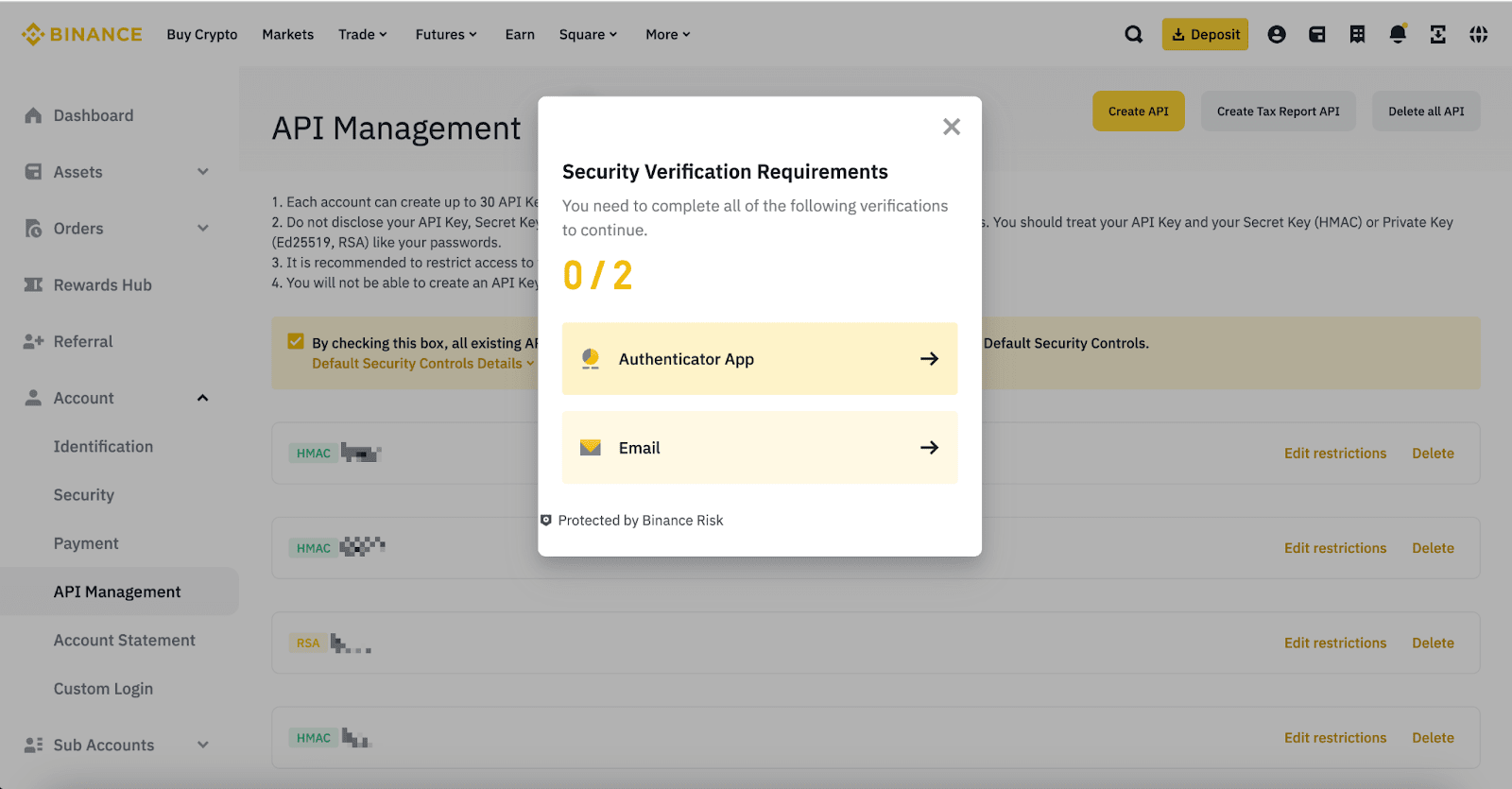 how to view the secret key, it is hidden - Spot/Margin API - Binance Developer Community