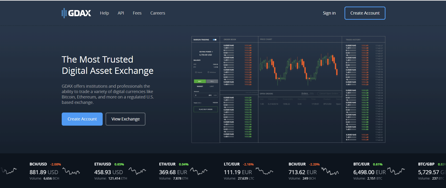 Coinbase Pro | Digital Asset Exchange