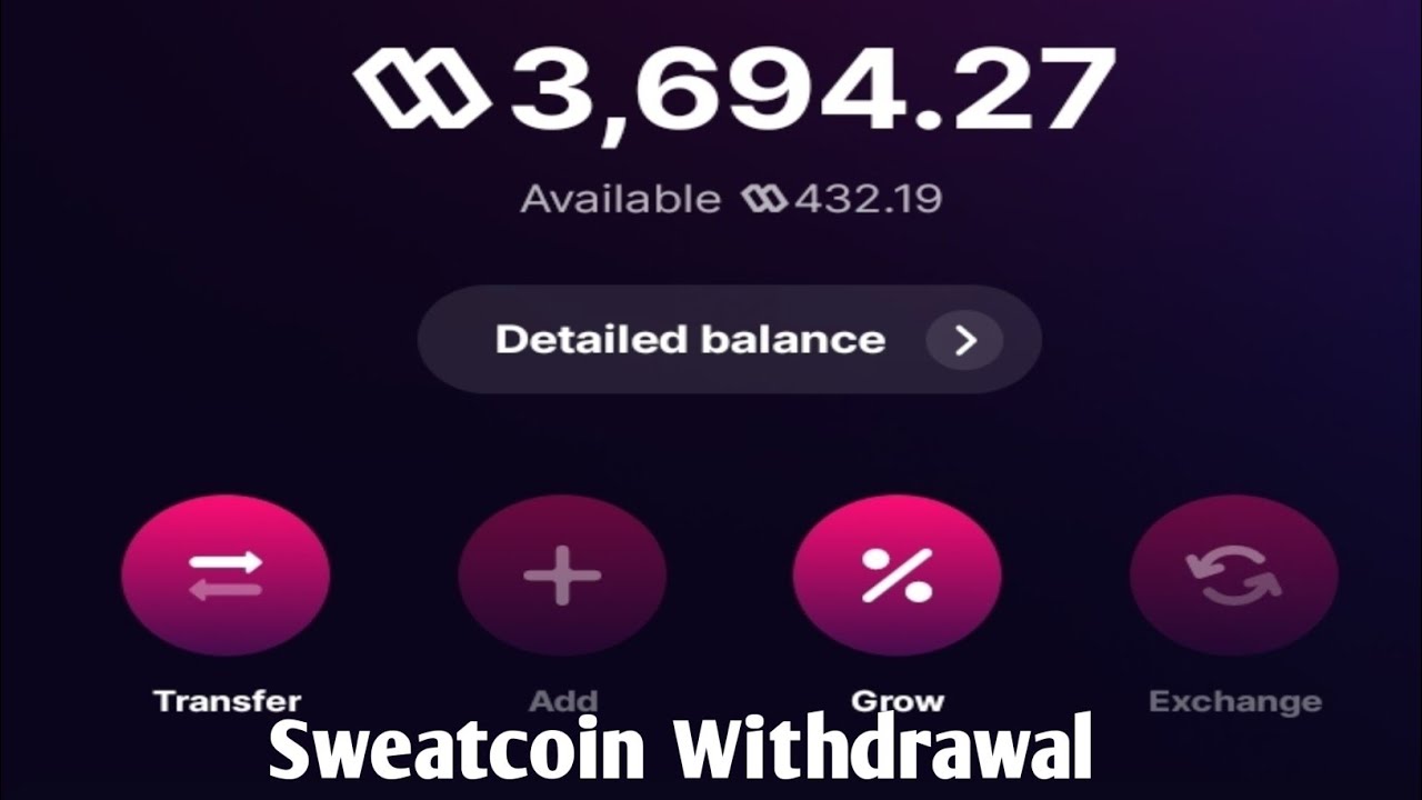 How To Convert Into SWEAT Crypto My Sweatcoins | Criptokio