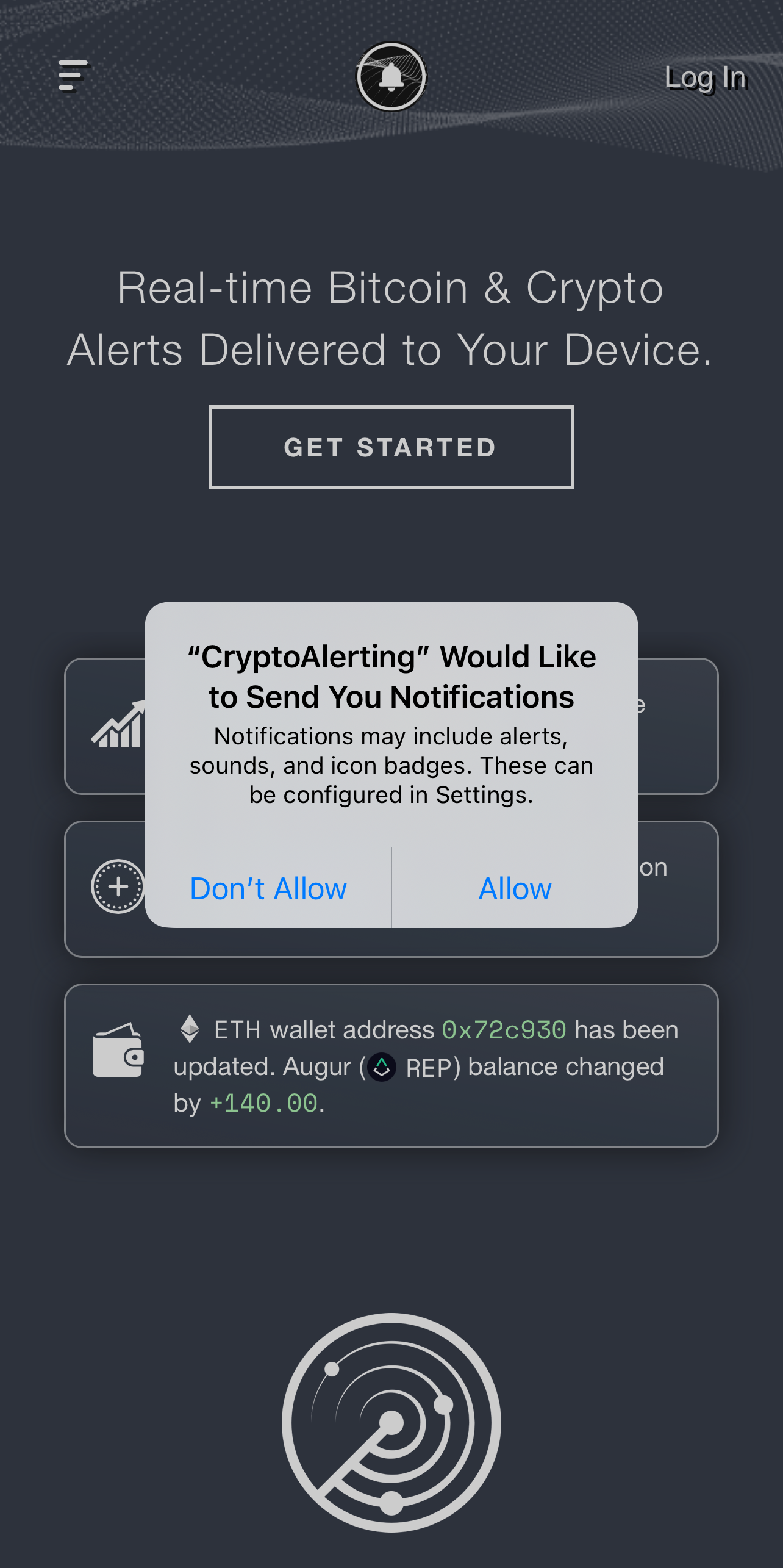 ‎Cryptocurrency Alerting on the App Store
