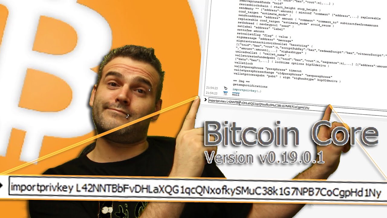 Bitcoin Core Introduction Discussion - Bitcoin Programming - Moralis Academy Forum