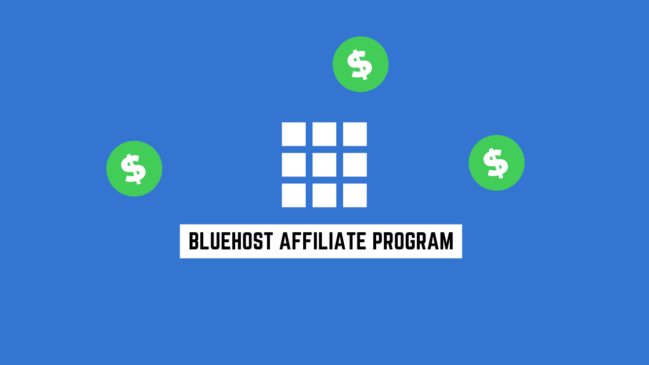 Bluehost Affiliate Program -- $65 commission for $ product