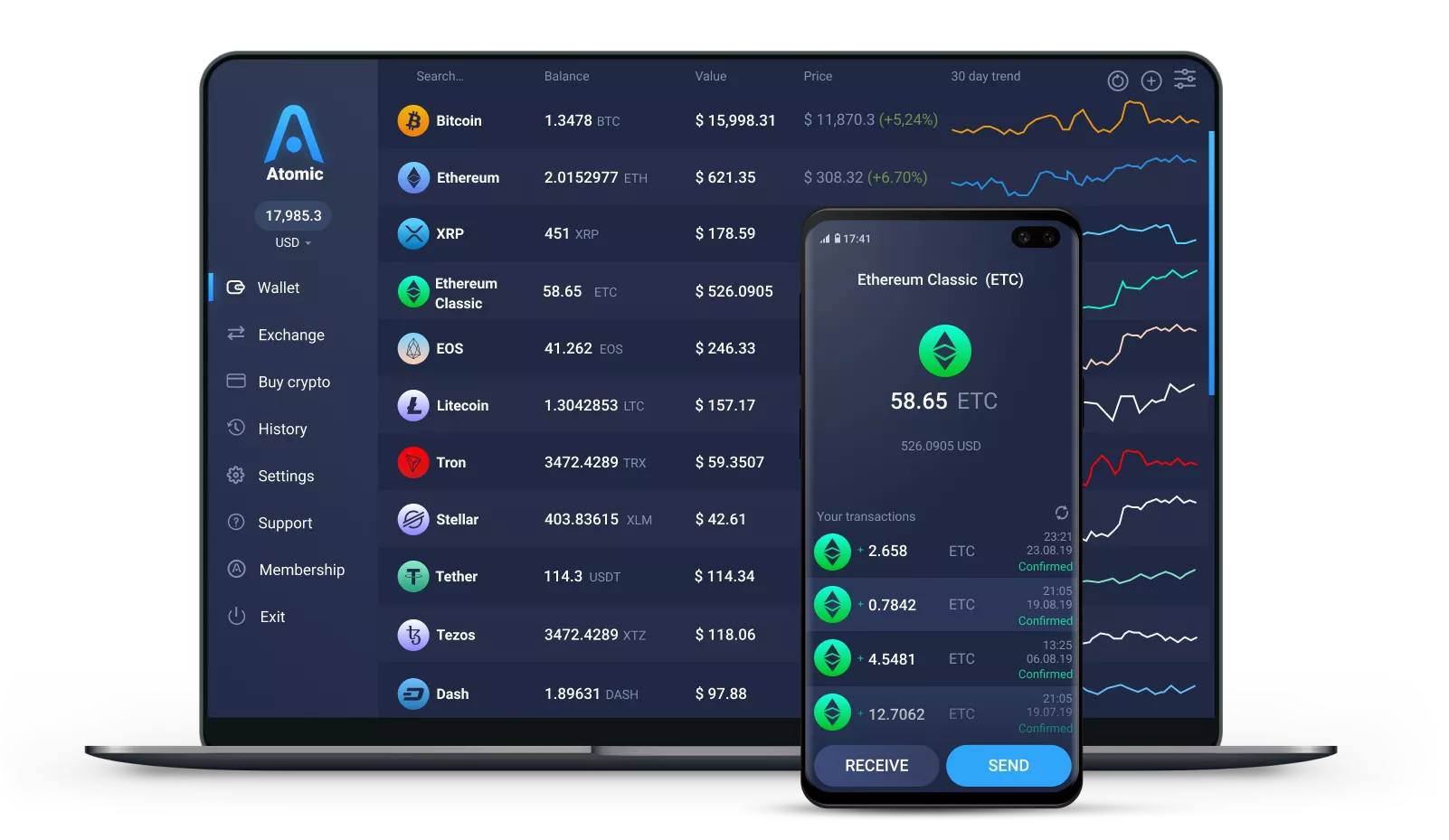 Ethereum Classic (ETC) wallet create: Official!