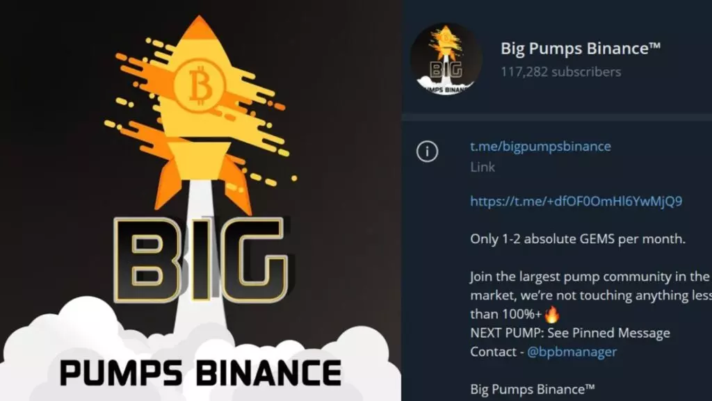 Big Pumps Binance™ – Telegram