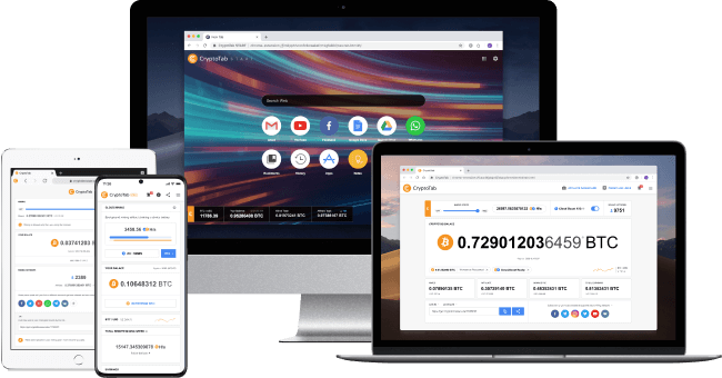 CryptoTab Browser - Easy way for Bitcoin Mining