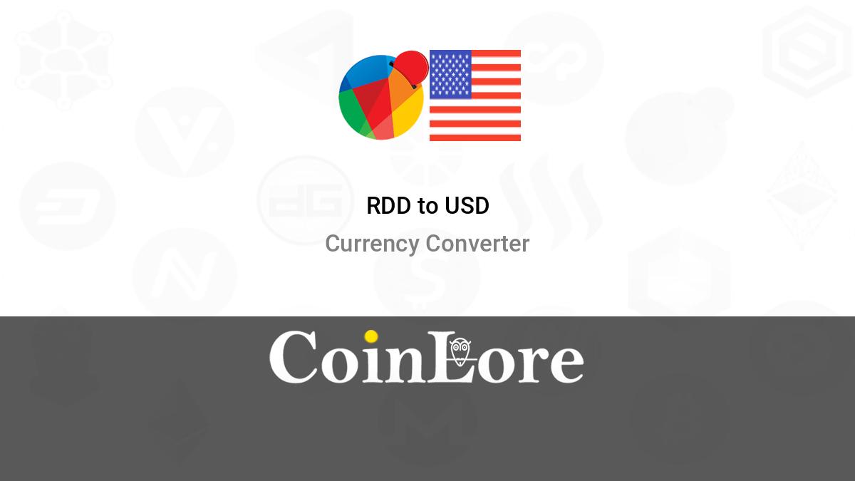 Convert Bitcoins (BTC) and ReddCoins (RDD): Currency Exchange Rate Conversion Calculator