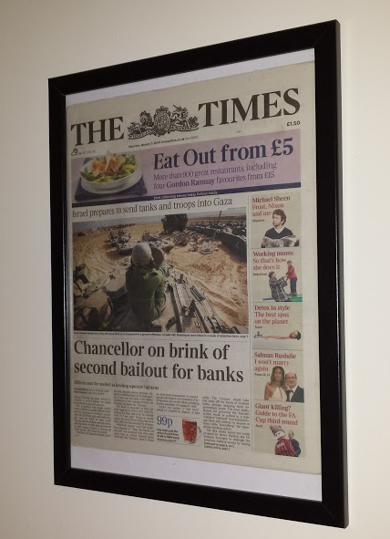 13 Years On, the Meaning of ‘Chancellor on the Brink of Second Bailout for Banks’