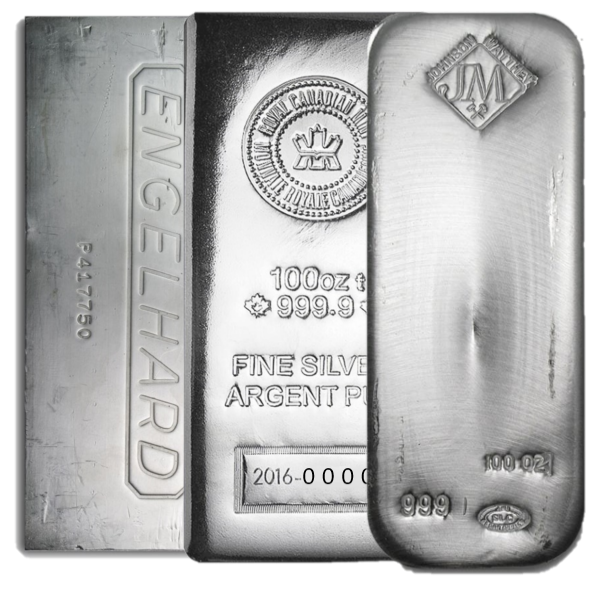 Silver Coins And Bars