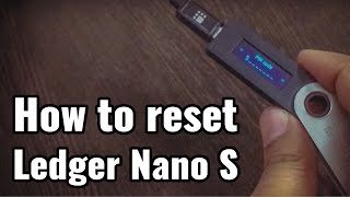 Nano S - Restore from Recovery Phrase | Ledger