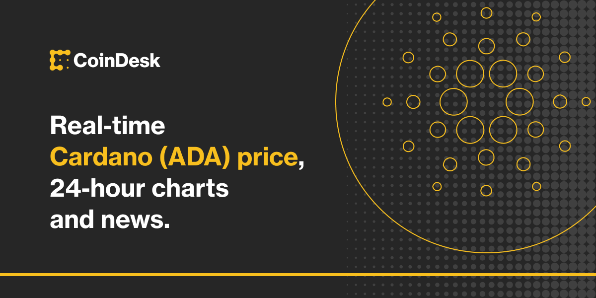 Cardano Price Today - ADA Coin Price Chart & Crypto Market Cap