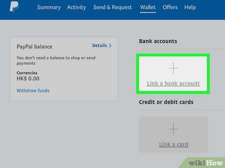 No button to add money into paypal - PayPal Community