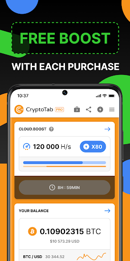 It’s time to try 10x mining speed! | CryptoTab Browser