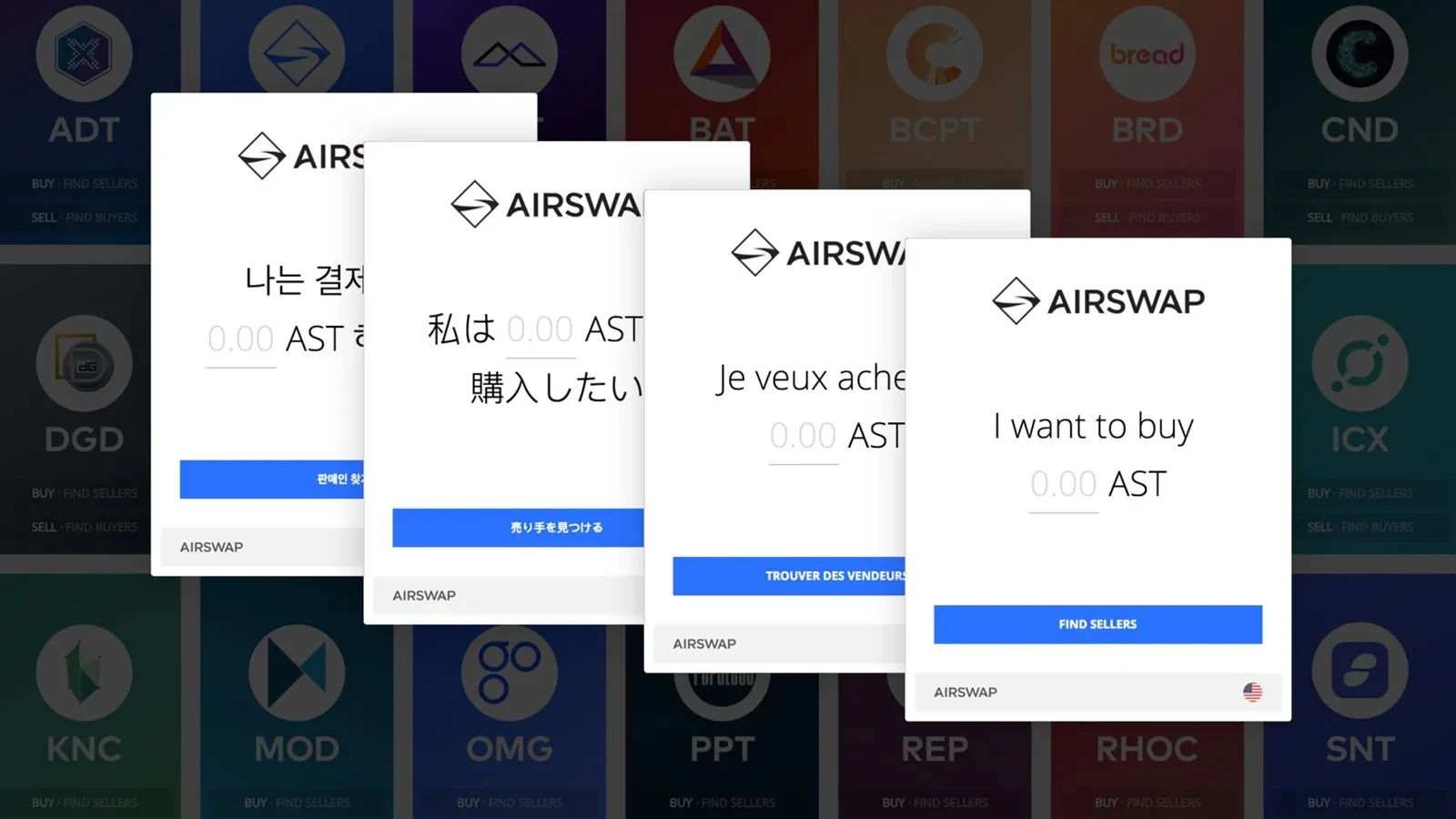 AirSwap Cryptocurrency Exchange Trade Volume, Market Listings, Pairs, Review and Info