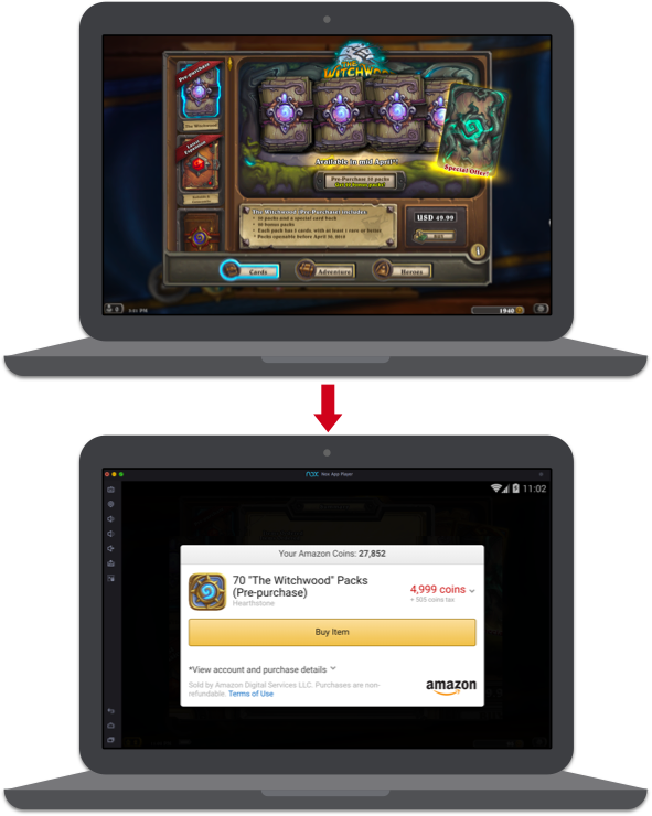 How to get free Hearthstone card packs on Android, using the Amazon Coins promotion | Pocket Gamer