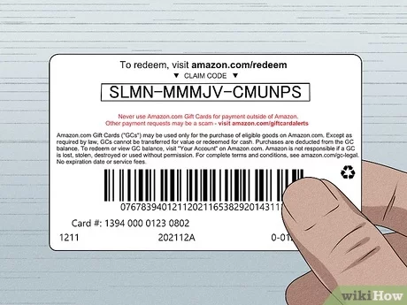 Where Is The Claim Code On An Amazon Gift Card?