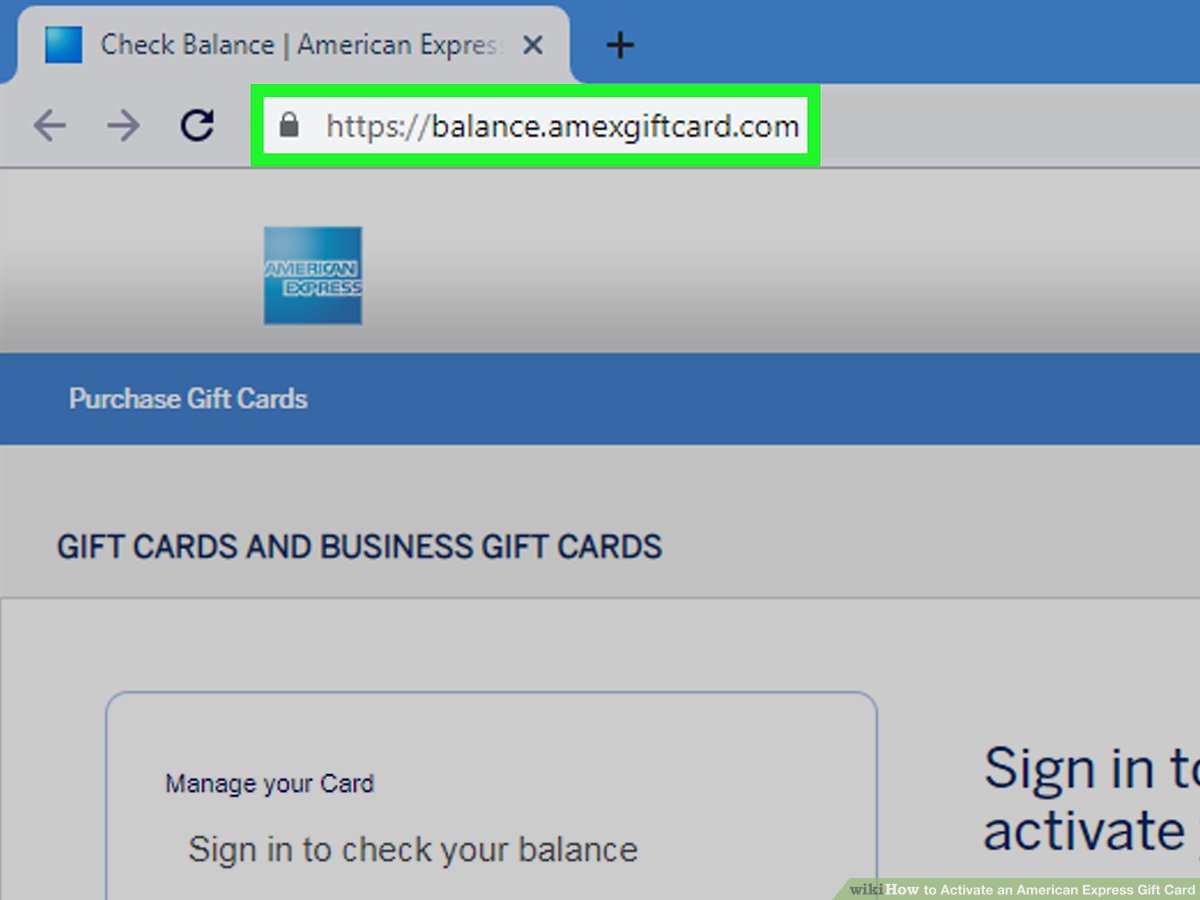 How To Check American Express Gift Card Balance