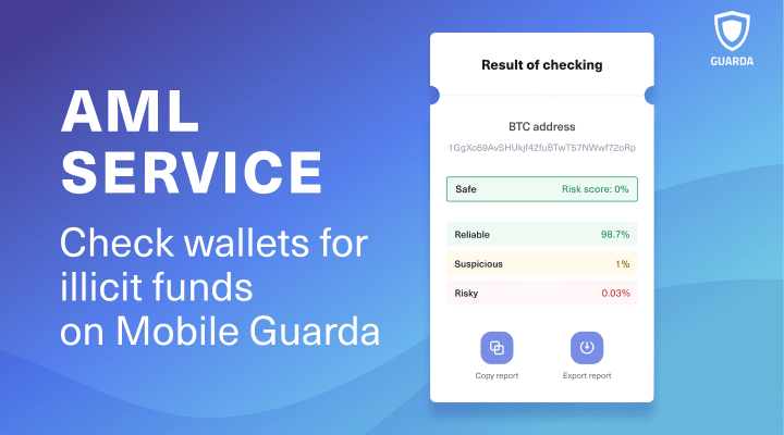 AMLSafe — Most secure crypto wallet