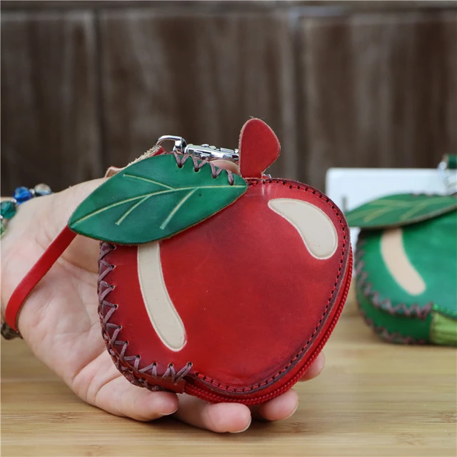 San-X Goringo Apple Coin Purse: Red Apple 