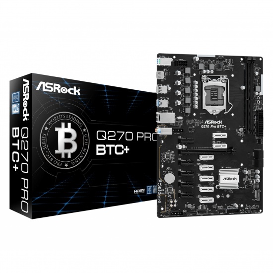 ASRock H PRO BTC+ 13GPU Mining Motherboard, LGA | Rig Station