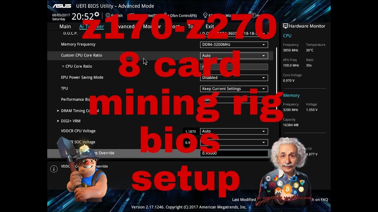 NHOS Recommended BIOS settings | NiceHash