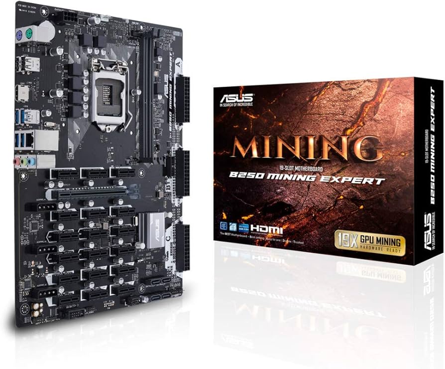 ASUS Announces B Expert Mining Motherboard: 19 Expansions Slots