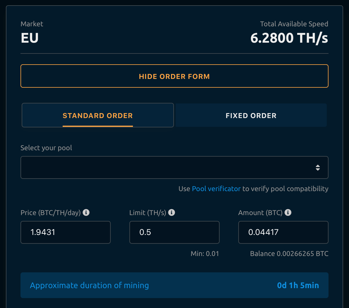 ⛏ Mining Calculator | Kryptex