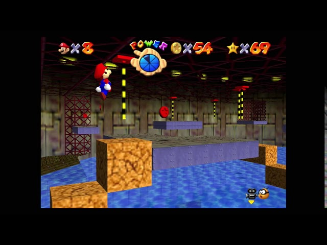 Super Mario 64 (DS and Switch) : Course 9 - Dire, Dire Docks : Coins and et Overview