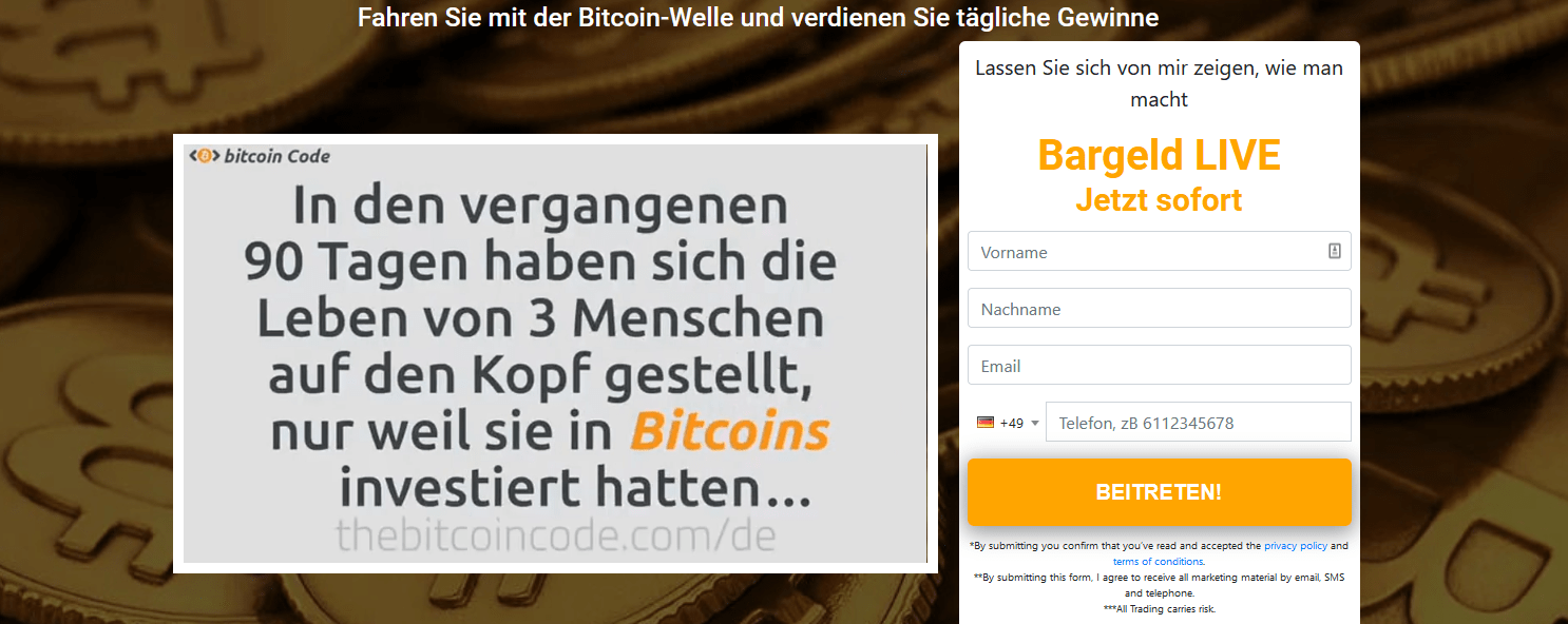 Bitcoin Profit Erfahrung Betrug oder seriös?