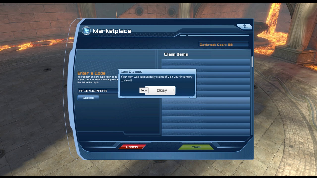 PlanetSide 2 - Shop Daybreak Cash