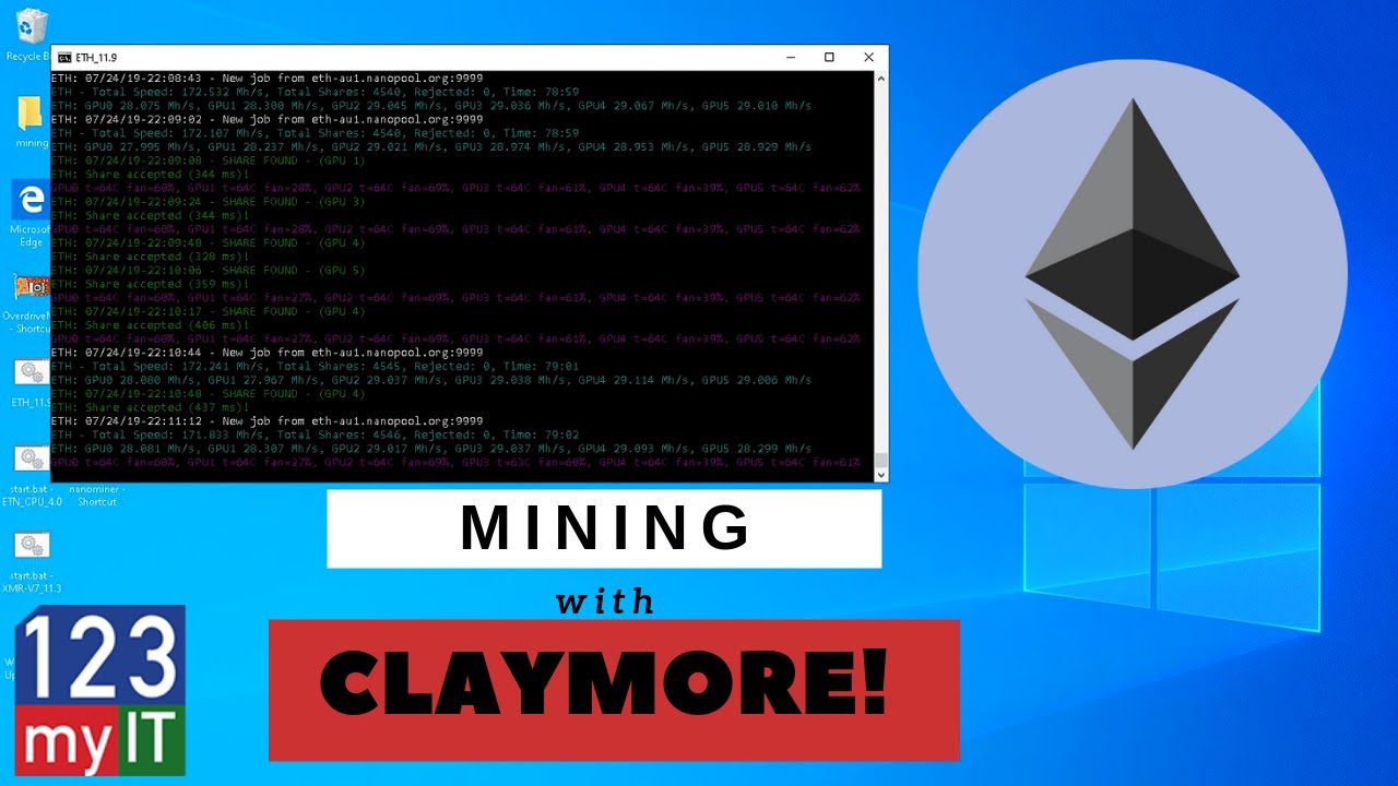 New Claymore Dual AMD and NVIDIA GPU Miner Supercharged Edition - Crypto Mining Blog