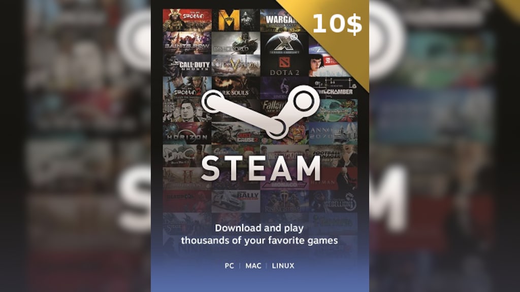 Steam Gift Card 50 USD