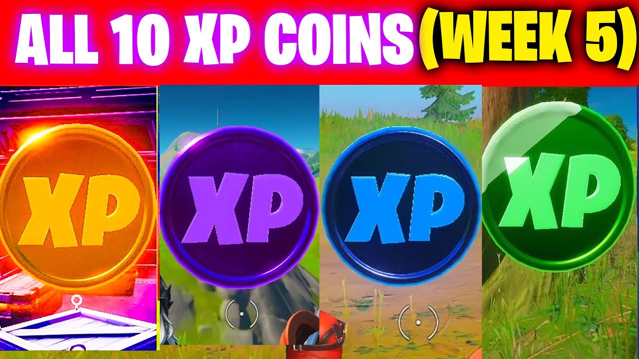 Fortnite Chapter 2 Season 4 Week 10 XP Coins Locations Guide - Video Games Blogger