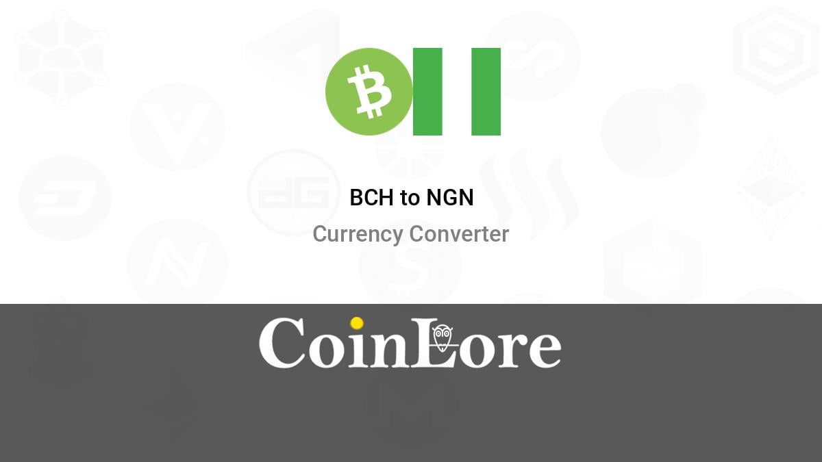 1 BCH to USD - Bitcoin Cash to US Dollars Exchange Rate