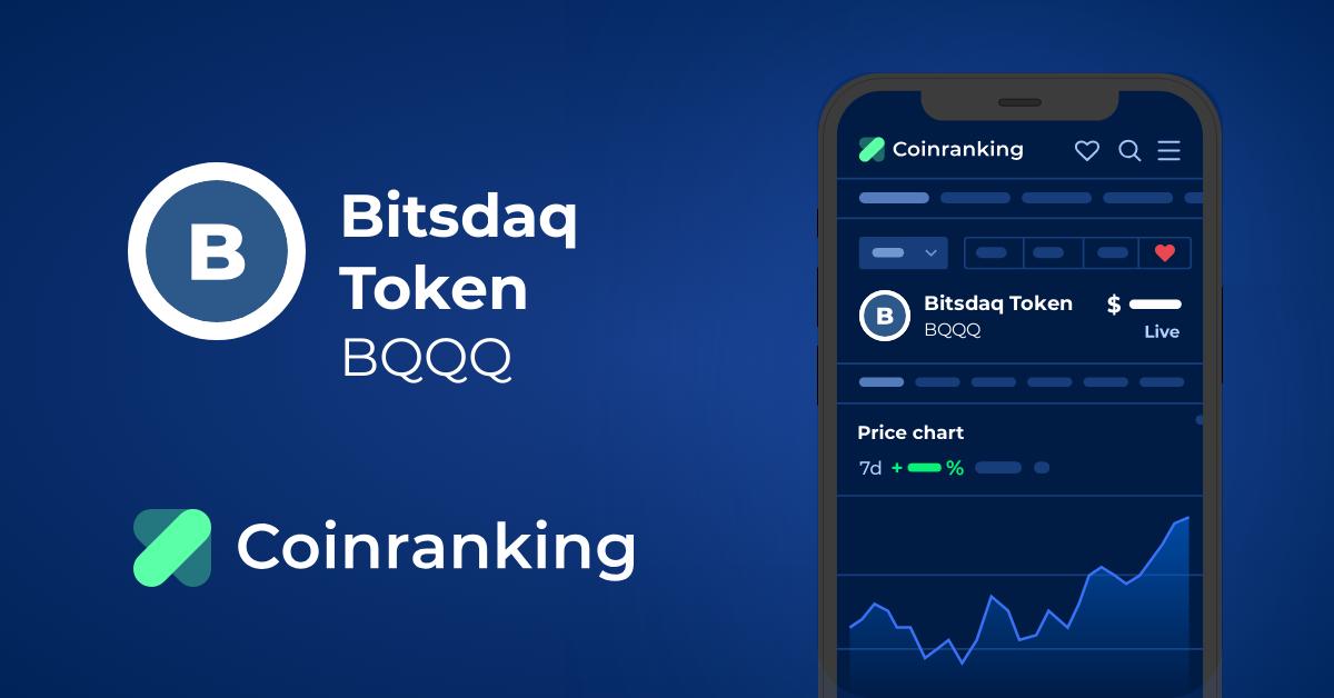 Bitsdaq(BQQQ) Review, Coin Price Prediction, Crypto Marketcap and Chart-WikiBit